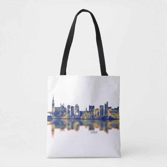 Bolso De Tela Cork Skyline (Anverso)