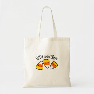 Bolso De Tela Corn Kernels Pun Dulce Y Corny Gracioso