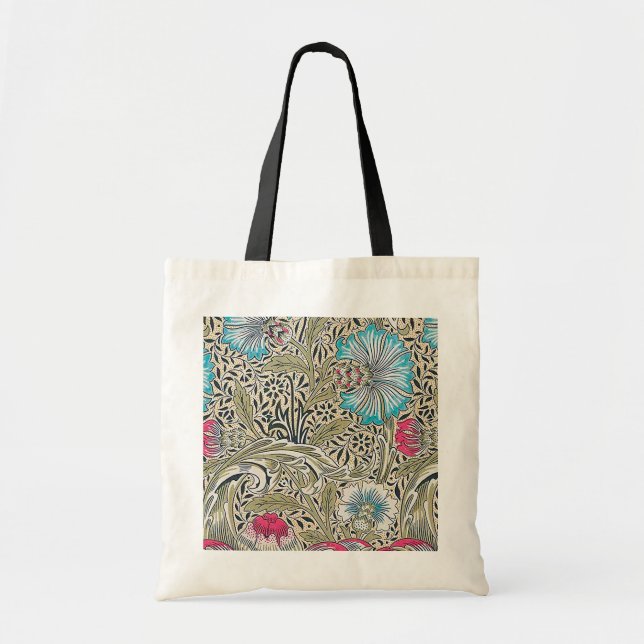 Bolso De Tela Corncockle, William Morris (Frente)