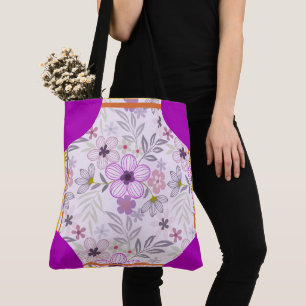 Bolso De Tela Cornerstone Blossom Lavanda