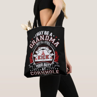 Bolso De Tela Cornhole Divertida Abuela Agujero de Maíz