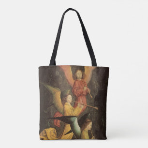 Bolso De Tela Coro de Ángeles de Simon Marmion, Arte del Renacim