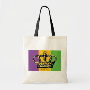 Bolso De Tela Corona de la bandera del carnaval