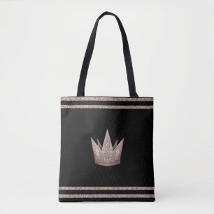 Bolso De Tela Corona, reina
