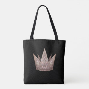 Bolso De Tela Corona, reina