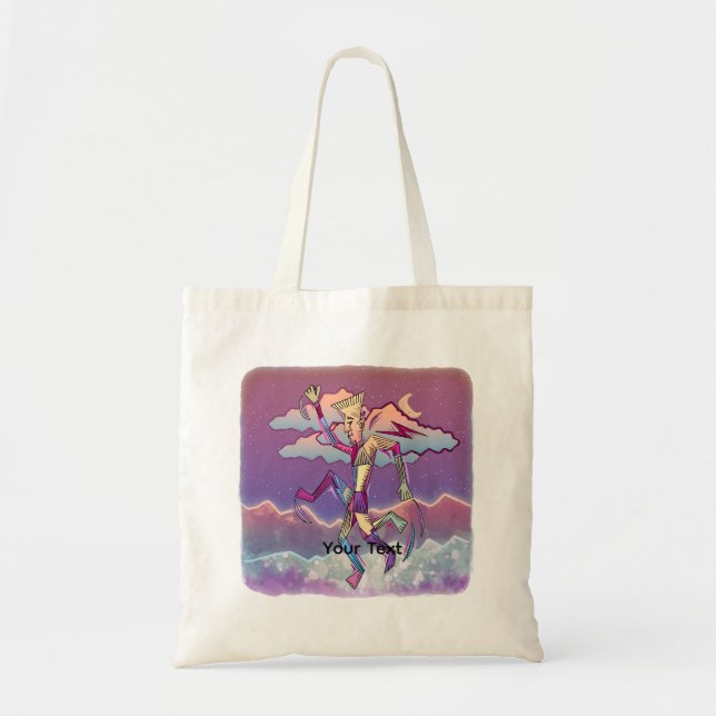 Bolso De Tela Corredor Nocturno (Frente)