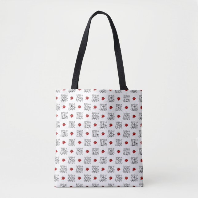 BOLSO DE TELA CORRIENDO CAFÉ... (Anverso)