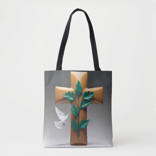 Bolso De Tela Corriente Bendita Fe (Anverso)