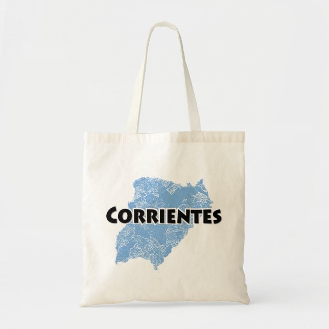 Bolso De Tela Corrientes (Frente)
