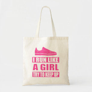 Bolso De Tela Corro como un chica