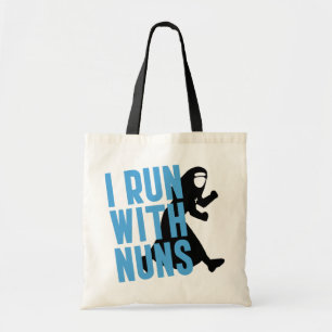 Bolso De Tela Corro con las monjas