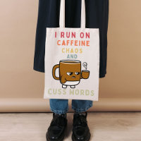 Corro en cafeína, caos y palabras groseras - negri