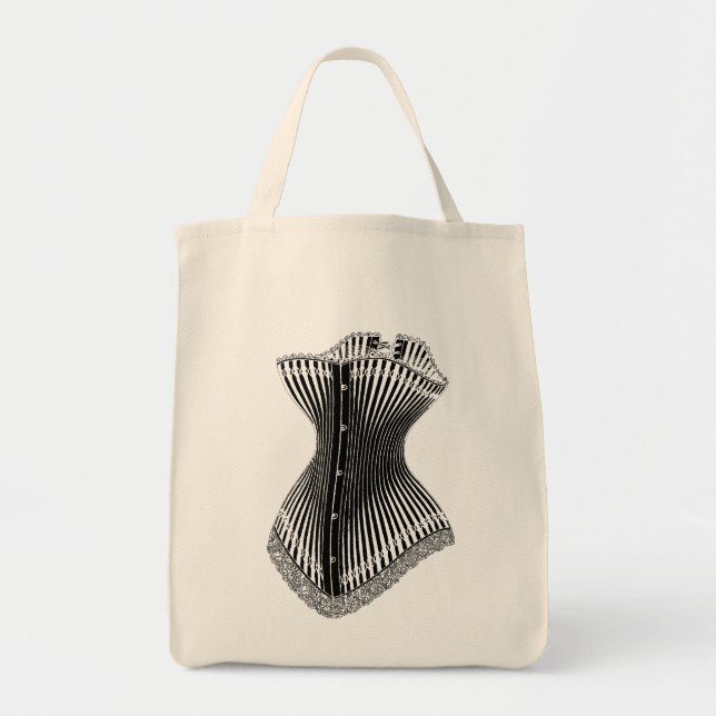 Bolso De Tela Corset 1878 (Frente)