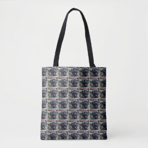 Bolso De Tela corso canso gris romano