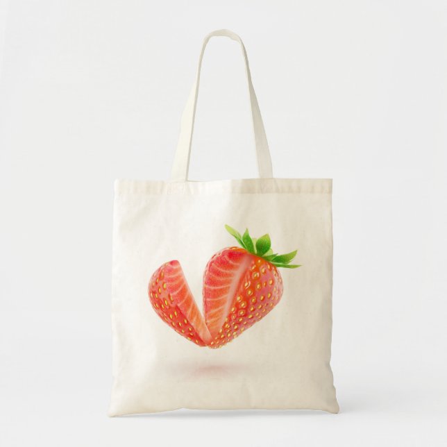 Bolso De Tela Cortar fresa (Frente)