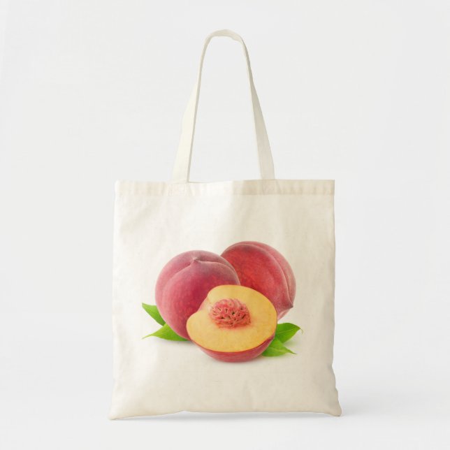 Bolso De Tela Cortar melocotones (Frente)