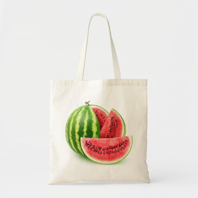 Bolso De Tela Cortar sandía (Frente)