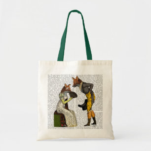 Bolso De Tela Cortejar zorros