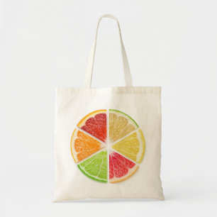 Bolso De Tela Cortes de cítricos