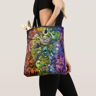 Bolso De Tela Cortina de criaturas arcoiris mágicas