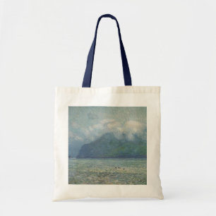 Bolso De Tela Cortina de plata y puerta dorada de Childe Hassam
