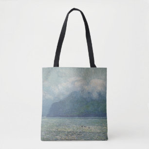 Bolso De Tela Cortina de plata y puerta dorada de Childe Hassam