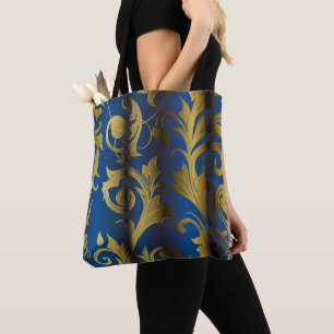 Bolso De Tela Cortinas doradas 1