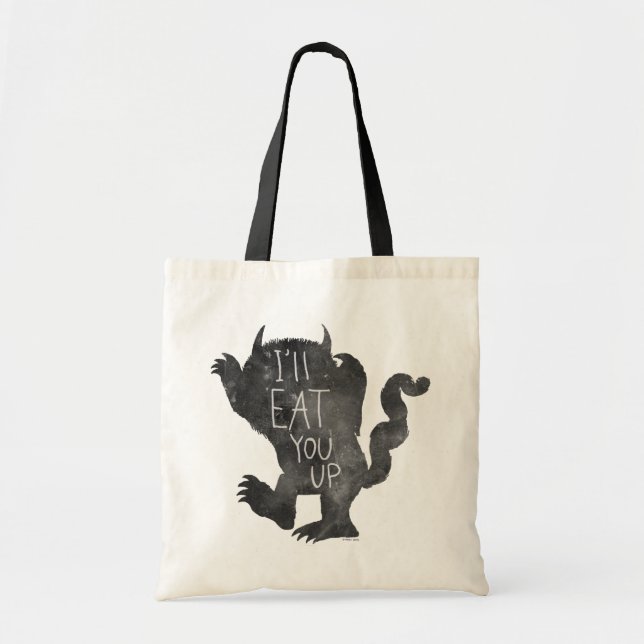 Bolso De Tela Cosa salvaje | Te comeré (Frente)
