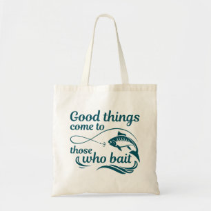 Bolso De Tela Cosas Buenas Vienen A Los Que Bañan
