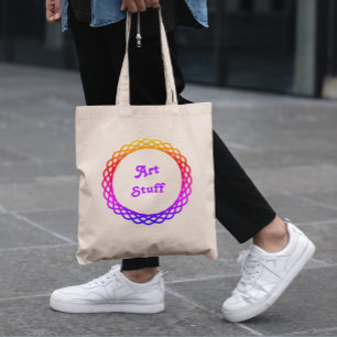 Bolso De Tela Cosas de arte