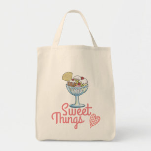 Bolso De Tela Cosas dulces - Helado Cream Sundae