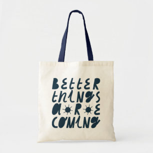 Bolso De Tela Cosas Mejores Vienen
