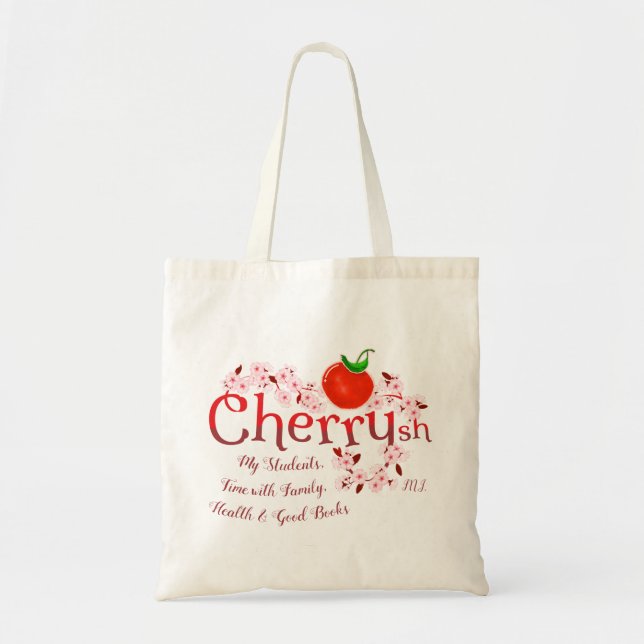Bolso De Tela Cosas que cristo | Cherry Pun (Frente)