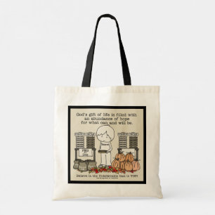 Bolso De Tela Cosecha Bendición
