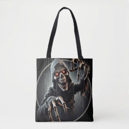 Bolso De Tela Cosechador Sombrío de Terror