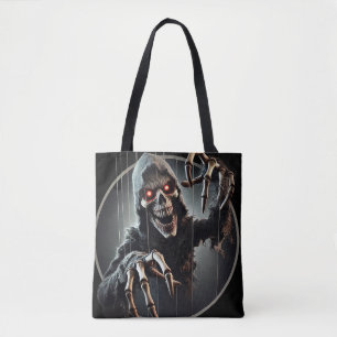 Bolso De Tela Cosechador Sombrío de Terror