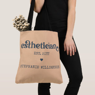 Bolso De Tela Cosmetólogo estético personalizado