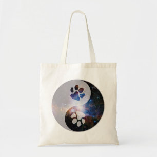 Bolso De Tela Cosmic Yin Yang Paw
