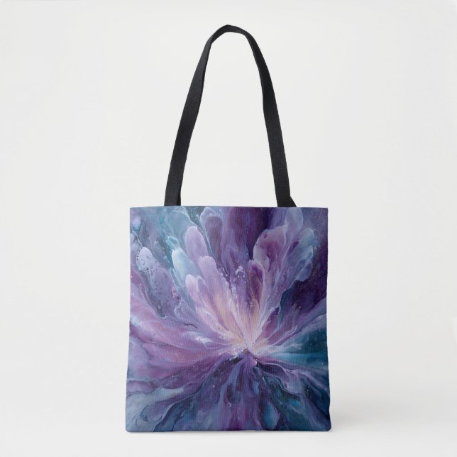 Bolso De Tela CosmicFlower (Anverso)