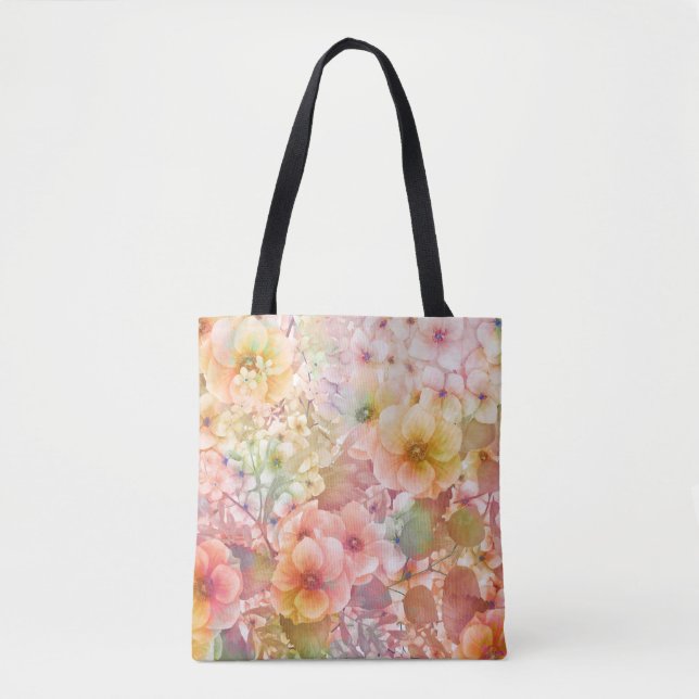 Bolso De Tela Cosmos de verano (Anverso)
