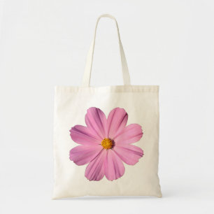 Bolso De Tela Cosmos rosados