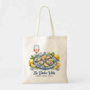 Bolso De Tela Costa Amalfitana Italia La Dolce Vita Regalo de Os