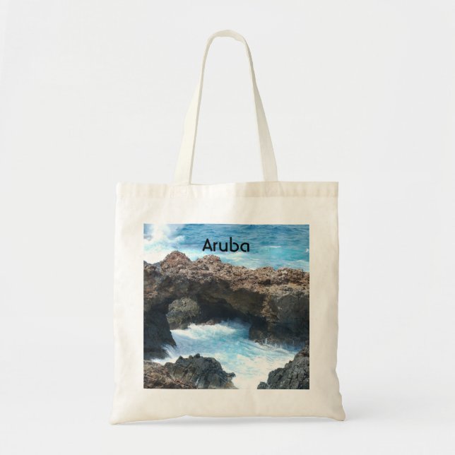 Bolso De Tela Costa de Aruba (Frente)