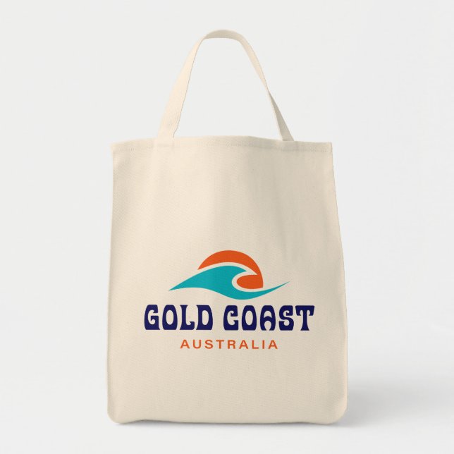 Bolso De Tela Costa de Oro Australia (Frente)