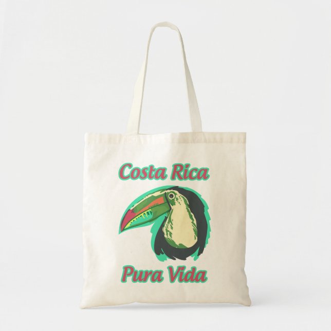 Bolso De Tela Costa Rica (Frente)