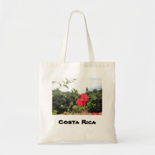 Bolso De Tela Costa Rica Hibiscus Tote Bag - Pura Vida Vibes