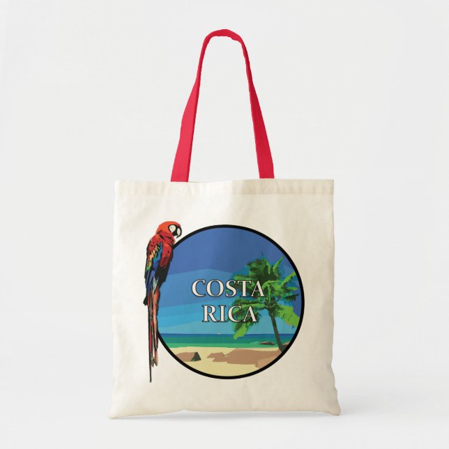 Bolso De Tela Costa Rica - Tote de presupuesto (Frente)