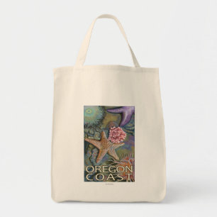 Bolso De Tela Costa Tidepool de Oregon