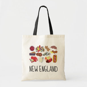 Bolso De Tela Costero New England Foods Northeast America Estado