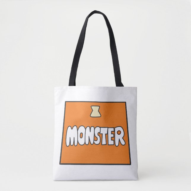 Bolso De Tela Costume de pikamee, monstruo (Anverso)